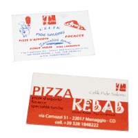 celik kebab biglietto da visita